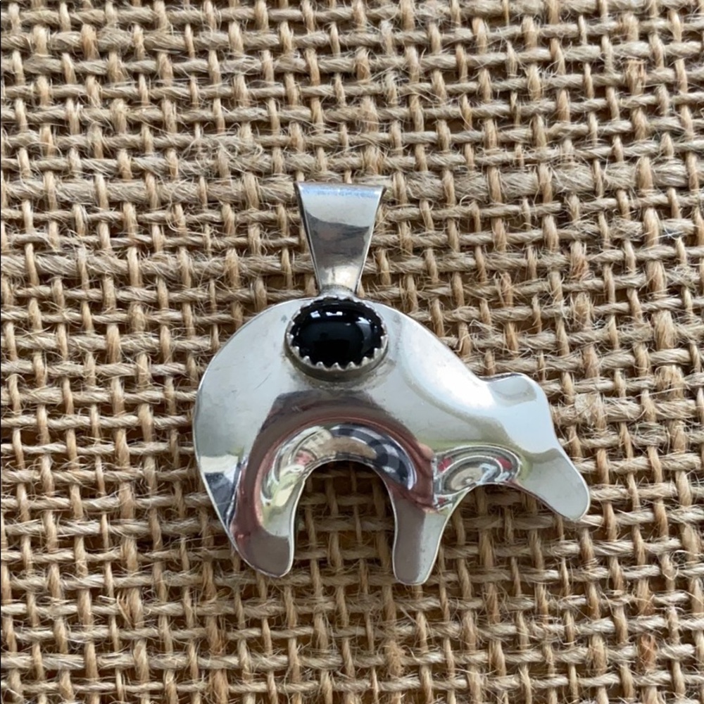 Silver Bear Pendant